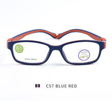 Load image into Gallery viewer, SECG Ultralight Flexible Soft Kids Frame Children Optical Spectacle Frame Glasses for Sight Eyeglass Lunettes De Vue Enfant
