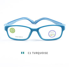 Load image into Gallery viewer, SECG Ultralight Flexible Soft Kids Frame Children Optical Spectacle Frame Glasses for Sight Eyeglass Lunettes De Vue Enfant