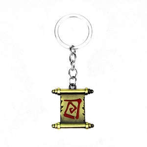 Bronzo antico di alta qualità The Elder Scrolls Morrowind Lettera Pendenti Collane Skyrim Dinosauro Triangolo Donna Uomo Collana 