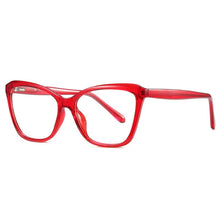 Load image into Gallery viewer, SHAUNA Anti-Blue Light Cat Eye Eyeglasses Frame Women Brand Designer Grey Pink Glasses Frames