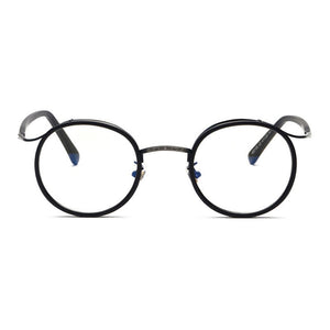 SHAUNA Anti-Blue Light Retro TR90 Women Round Glasses Frame Unique Design Men Optical Eyeglasses