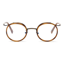 Load image into Gallery viewer, SHAUNA Anti-Blue Light Retro TR90 Women Round Glasses Frame Unique Design Men Optical Eyeglasses