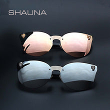 Load image into Gallery viewer, SHAUNA Cool Gothic Sunglasses Crystal Skull Women Steampunk Sunglasses Retro Men Punk Shades UV400