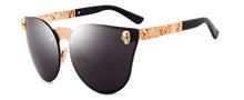 Load image into Gallery viewer, SHAUNA Cool Gothic Sunglasses Crystal Skull Women Steampunk Sunglasses Retro Men Punk Shades UV400