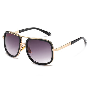 SHAUNA Double Bridges Square Sunglasses Brand Designer Outdoor Sun Glasses Shades UV400