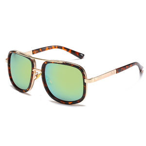 SHAUNA Double Bridges Square Sunglasses Brand Designer Outdoor Sun Glasses Shades UV400