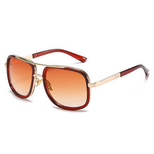 Load image into Gallery viewer, SHAUNA Double Bridges Square Sunglasses Brand Designer Outdoor Sun Glasses Shades UV400