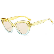 Load image into Gallery viewer, SHAUNA Cat Eye Women Sunglasses Gradient Shades Retro Optical Glasses Frames