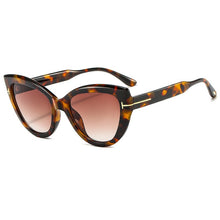 Load image into Gallery viewer, SHAUNA Cat Eye Women Sunglasses Gradient Shades Retro Optical Glasses Frames