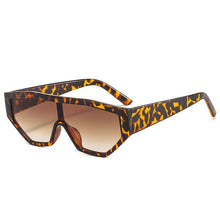 Load image into Gallery viewer, SHAUNA Colorful One Piece Cat Eye Women Sunglasses Retro Gradient Shades UV400 Eyewear Men Jelly Color Sun Glasses