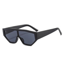 Load image into Gallery viewer, SHAUNA Colorful One Piece Cat Eye Women Sunglasses Retro Gradient Shades UV400 Eyewear Men Jelly Color Sun Glasses