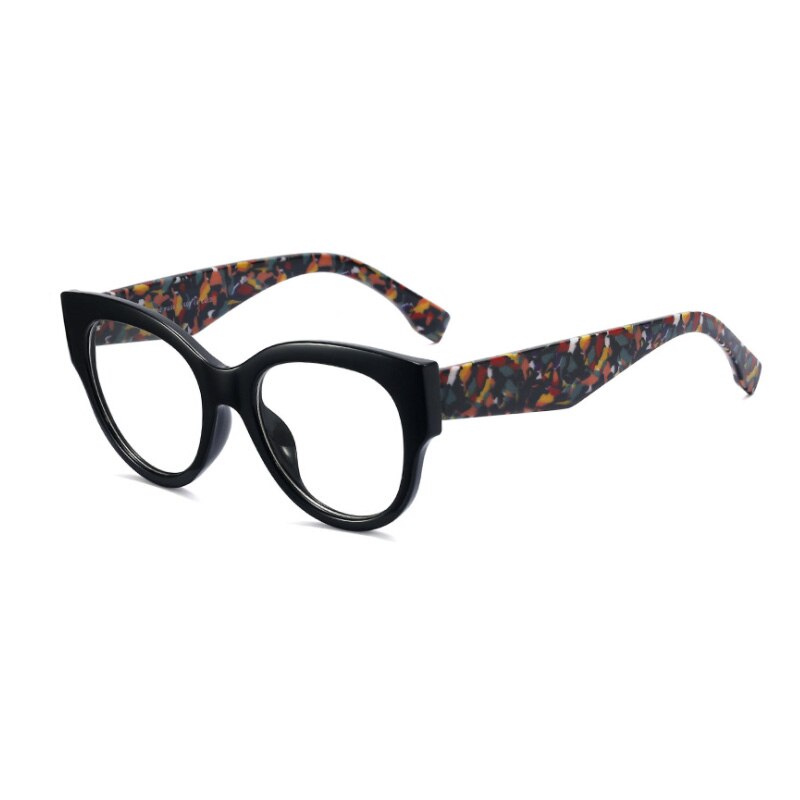 SHAUNA Mixed Colors Women Eyeglasses Frame Reading Glasses UV400