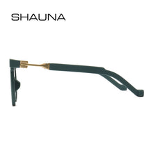Load image into Gallery viewer, SHAUNA Flat Top Unique Round Sunglasses Men Retro Women Matter Shades gafas Oculos De Sol