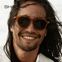 Load image into Gallery viewer, SHAUNA Ins Popular Candy Color Round Sunglasses Women Brand Designer Retro Orange Shades Men