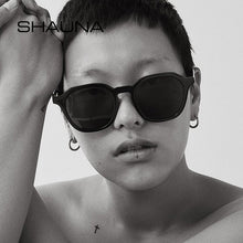 Load image into Gallery viewer, SHAUNA Ins Popular Candy Color Round Sunglasses Women Brand Designer Retro Orange Shades Men