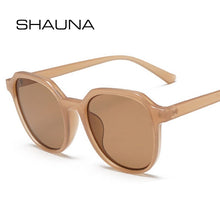 Load image into Gallery viewer, SHAUNA Ins Popular Candy Color Round Sunglasses Women Brand Designer Retro Orange Shades Men