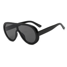 Load image into Gallery viewer, SHAUNA Oversize One-Piece Lens Pilot Sunglasses UV400