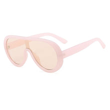 Load image into Gallery viewer, SHAUNA Oversize One-Piece Lens Pilot Sunglasses UV400