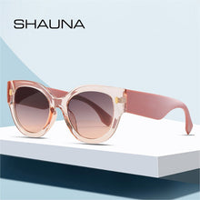 Load image into Gallery viewer, SHAUNA Oversized Round Women Sunglasses Brand Designer Rivets Eyewear Ins Popular Retro Gradient Men Sun Glasses Shades UV400