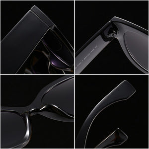 SHAUNA Oversized Round Women Sunglasses Brand Designer Rivets Eyewear Ins Popular Retro Gradient Men Sun Glasses Shades UV400