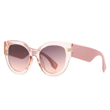 Load image into Gallery viewer, SHAUNA Oversized Round Women Sunglasses Brand Designer Rivets Eyewear Ins Popular Retro Gradient Men Sun Glasses Shades UV400