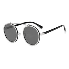 Load image into Gallery viewer, SHAUNA Popular Women Round Sunglasses Brand Designer Vintage Men Matte Frame Sun Glasses UV400