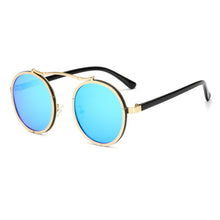 Load image into Gallery viewer, SHAUNA Popular Women Round Sunglasses Brand Designer Vintage Men Matte Frame Sun Glasses UV400