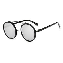 Load image into Gallery viewer, SHAUNA Popular Women Round Sunglasses Brand Designer Vintage Men Matte Frame Sun Glasses UV400