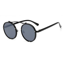 Load image into Gallery viewer, SHAUNA Popular Women Round Sunglasses Brand Designer Vintage Men Matte Frame Sun Glasses UV400