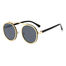Load image into Gallery viewer, SHAUNA Popular Women Round Sunglasses Brand Designer Vintage Men Matte Frame Sun Glasses UV400
