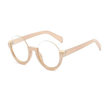 Load image into Gallery viewer, SHAUNA Retro Half Frame Round Gradient Sunglasses Glasses Frames