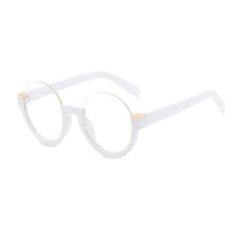 Load image into Gallery viewer, SHAUNA Retro Half Frame Round Gradient Sunglasses Glasses Frames