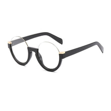Load image into Gallery viewer, SHAUNA Retro Half Frame Round Gradient Sunglasses Glasses Frames