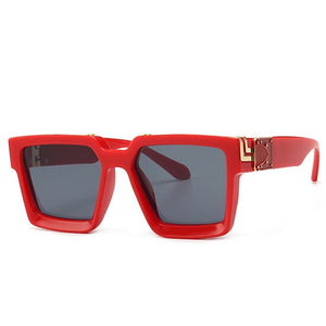 SHAUNA Retro Square Sunglasses Women Ins Popular Sun Glasses Men UV400