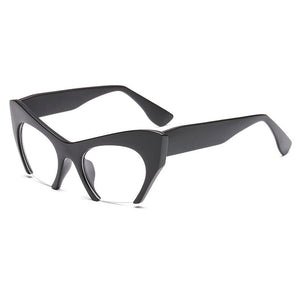 Retro Women Half Frame Cat Eye Glasses Frames Fashion Optical Frame