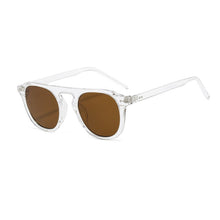 Load image into Gallery viewer, SHAUNA Rivets Retro Jelly Frame Round Sunglasses UV400