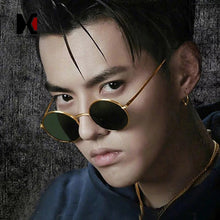 Load image into Gallery viewer, SHAUNA Super Round Women Sunglasses Brand Designer Men Dark Green Lens Shades UV400