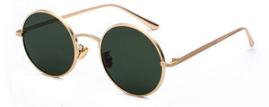 SHAUNA Super Round Women Sunglasses Brand Designer Men Dark Green Lens Shades UV400