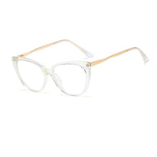 Load image into Gallery viewer, TR90 Comfortable Cat Eye Eyeglasses Frame Women  Vintage Spring Hinge Optical Frame