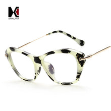 Load image into Gallery viewer, SHAUNA Vintage Cat Eye Frame Brand Designer  Blue Rays Protection Clear Lens Glasses Women Reading Eyeglasses