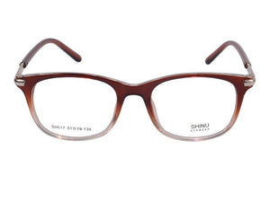 SHINU Brand Designer Glasses Frame TR90 Optical Eyeglasses Frame Women Men Prescription Eyewear Oculos De Grau SH017