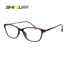 Carica l&#39;immagine nel visualizzatore di Gallery, SHINU Brand Designer Women Glasses Frame Clear Lens Optical Eyeglasses Frame Spectacle Clear Transparent Lens Eyewear Frame