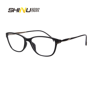 SHINU Brand Designer Women Glasses Frame Clear Lens Optical Eyeglasses Frame Spectacle Clear Transparent Lens Eyewear Frame