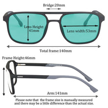 Load image into Gallery viewer, SHINU Color Blind Glasses for men let the people see color improve  Protan Deutan Colorblind eyeglasses frame square shape TR90