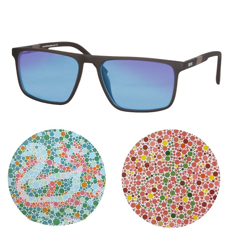 SHINU Men Color-blindness Glasses Red Green Color Blind Corrective Gla ...