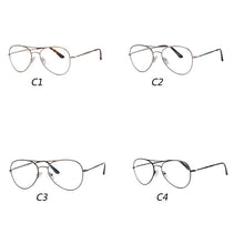 Load image into Gallery viewer, SHINU Men&#39;s eyeglasses frame metal glasses frame men full and half  frame eyeglasses factory price 10pcs /lot mixed model color