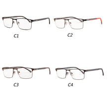 Load image into Gallery viewer, SHINU Men&#39;s eyeglasses frame metal glasses frame men full and half  frame eyeglasses factory price 10pcs /lot mixed model color