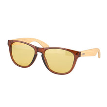 Load image into Gallery viewer, SHINU Polarized Fishing Sunglasses Photochromic Driving Glasses Eyewear Wooden Multi Colors Unisex Sunglasses Champagne Lenses