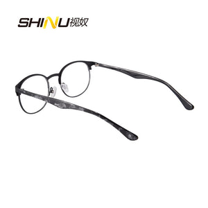 SHINU brand glasses frame women round optical eyeglasses frame female ladies eye glasses frames eyewear spectacles