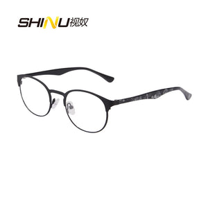 SHINU brand glasses frame women round optical eyeglasses frame female ladies eye glasses frames eyewear spectacles